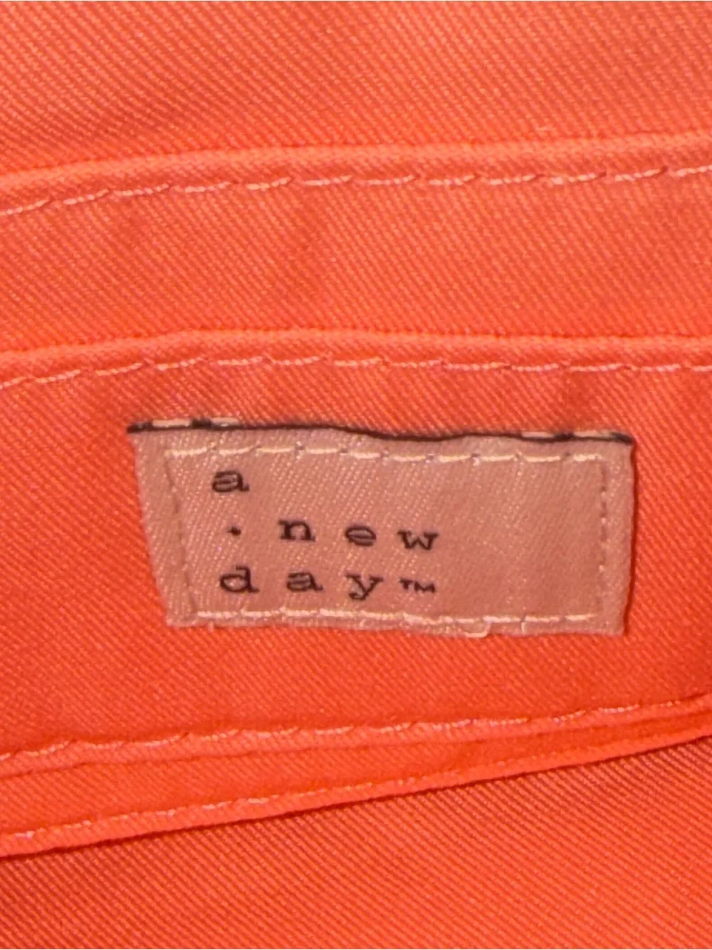 a new day Coral Quilted Wristlet Clutch